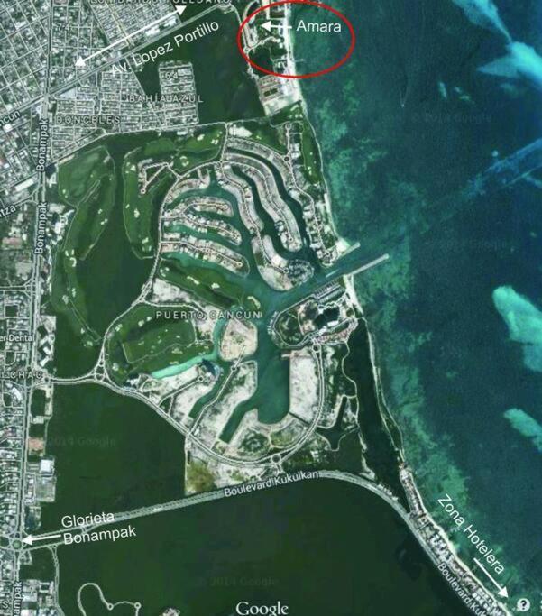 Punta Me Luxury Apartments Ocean View & Beach Front In Amara 坎昆 外观 照片
